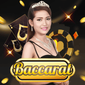 Baccarat A live casino tile inside Playtime Gameplay